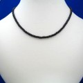 ネックレス ブラックスピネルネックレスL
